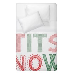 Let It Snow Duvet Cover (single Size) by NoHang