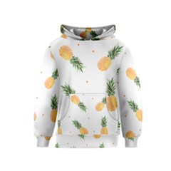 Pineapple Pattern Kids  Pullover Hoodie by goljakoff