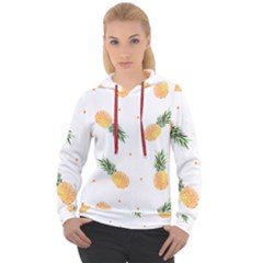 Pineapple Pattern Women s Overhead Hoodie by goljakoff