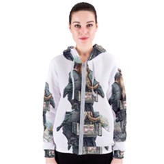 Easyrider - By Larenard Women s Zipper Hoodie by LaRenard