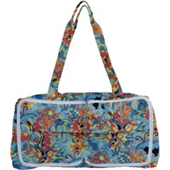 Butterfly And Flowers Multi Function Bag by goljakoff