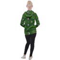 one Island in a safe environment of eternity green Women s Hooded Pullover View2