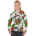 Christmas berries Women s Overhead Hoodie View1