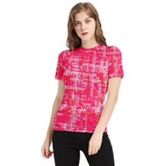 Mosaic Tapestry Women s Short Sleeve Rash Guard