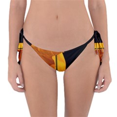 Yellow Poppies Reversible Bikini Bottom by Audy