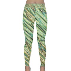 Green Leaves Classic Yoga Leggings by goljakoff