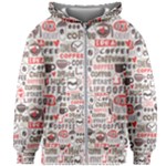 Coffee Love Kids  Zipper Hoodie Without Drawstring