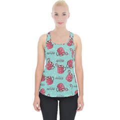 Hot Chocolate Hot Chocolate Piece Up Tank Top by designsbymallika