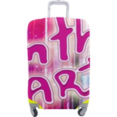 Party Concept Typographic Design Luggage Cover (large) by dflcprintsclothing