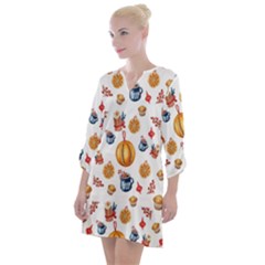 Muffins Love Muffins Love Open Neck Shift Dress