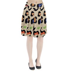 Animal Print Design Pleated Skirt by ArtsyWishy