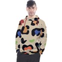 Animal Print Design Men s Pullover Hoodie View1