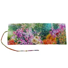 Forest Flowers  Roll Up Canvas Pencil Holder (s) by ArtsyWishy