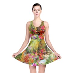 Forest Flowers  Reversible Skater Dress by ArtsyWishy