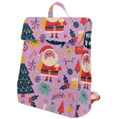 Merry Exmas Merry Exmas Flap Top Backpack by designsbymallika