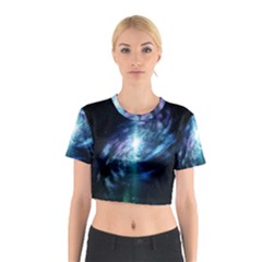 The Galaxy Cotton Crop Top by ArtsyWishy