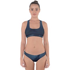 Blue Whale Family Cross Back Hipster Bikini Set by goljakoff