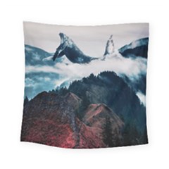 Dream Whale Square Tapestry (small) by goljakoff