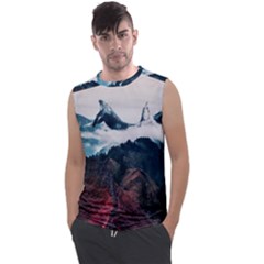 Dream Whale Men s Regular Tank Top by goljakoff