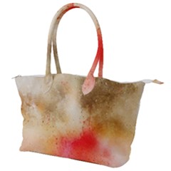 Golden Paint Canvas Shoulder Bag by goljakoff