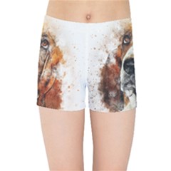 Dog Kids  Sports Shorts by goljakoff