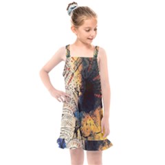 Elephant Mandala Kids  Overall Dress by goljakoff