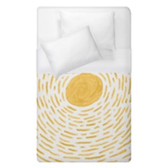 Sun Duvet Cover (single Size) by goljakoff