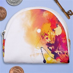 Autumn Horseshoe Style Canvas Pouch by goljakoff