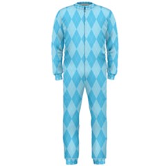 Baby Blue Design Onepiece Jumpsuit (men)  by ArtsyWishy