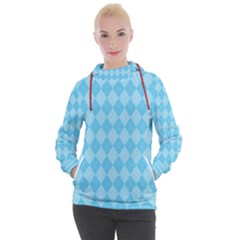 Baby Blue Design Women s Hooded Pullover by ArtsyWishy