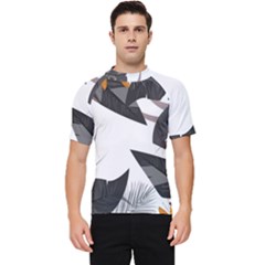Natural Palm Plant Men s Short Sleeve Rash Guard by Mariart