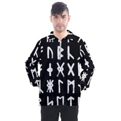 The Anglo Saxon Futhorc Collected Inverted Men s Half Zip Pullover by WetdryvacsLair