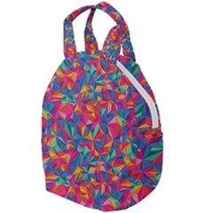 Abstract Boom Pattern Travel Backpacks