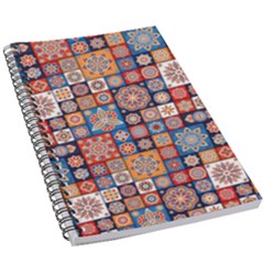 Mandala Pattern Blue Color 5 5  X 8 5  Notebook by designsbymallika