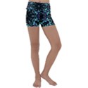 Kolodo Blue Cheer Kids  Lightweight Velour Yoga Shorts View1