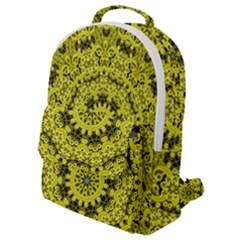 Yellow Kolodo Flap Pocket Backpack (small)