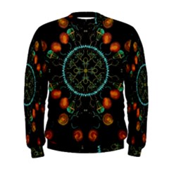 Mandala - 0006 - Floating Free Men s Sweatshirt by WetdryvacsLair