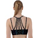 Mandala - 0006 - Floating Free Line Them Up Sports Bra View2