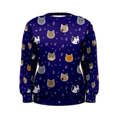 Multi Kitty Women s Sweatshirt by CleverGoods