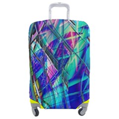 Title Wave, Blue, Crashing, Wave, Natuere, Abstact, File Img 20201219 024243 200 Luggage Cover (medium) by ScottFreeArt