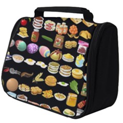 Glitch Glitchen Food Pattern One Full Print Travel Pouch (big) by WetdryvacsLair