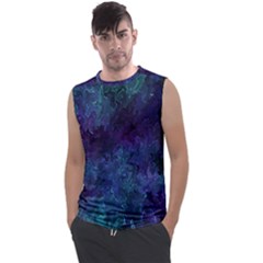 Glassy Melty Abstract Men s Regular Tank Top