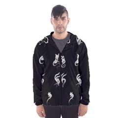 Katzen Cats Men s Hooded Windbreaker by WetdryvacsLair