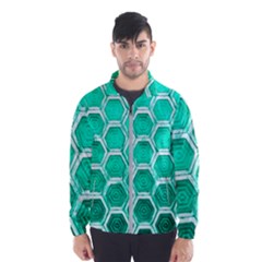 Hexagon Windows Men s Windbreaker by essentialimage