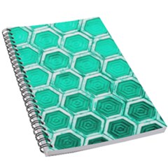 Hexagon Windows 5 5  X 8 5  Notebook by essentialimage