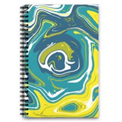 Vector Vivid Marble Pattern 14 5 5  X 8 5  Notebook by goljakoff