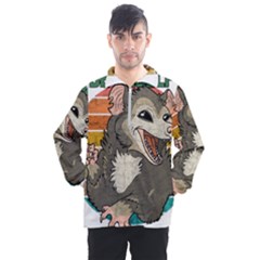 Possum - Be Urself Men s Half Zip Pullover by Valentinaart