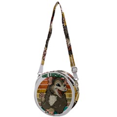 Possum - Be Urself Crossbody Circle Bag by Valentinaart