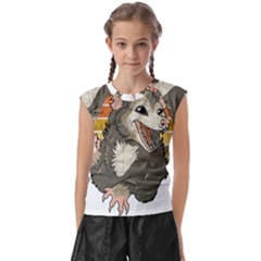 Possum  Kids  Raglan Cap Sleeve Tee by Valentinaart