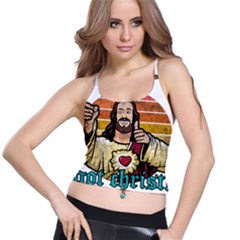 Got Christ? Spaghetti Strap Bra Top by Valentinaart